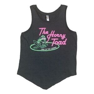 𝅺the Horny Toad Lake of the Ozarks Small Gray Tank Top